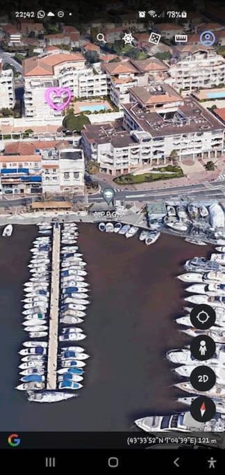 Standing Vue Mer Entre Cannes Et Antibes Golfe-Juan Exterior foto